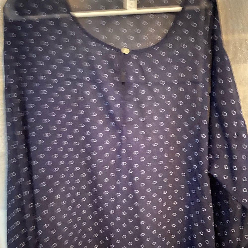 Long sleeve blouse